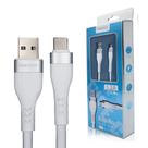 Cabo USB Tipo C para Celular 5.2A cabo 1M OR-C001/C1 Branco Cabo USB Tipo C para Celular 5.2A cabo 1M OR-C001/C1 Branco