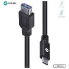 Cabo usb tipo c para extensor usb a femea v3.2 gen1 5gbps 2 metros - c32uaf-2