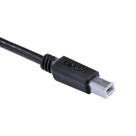 Cabo Usb Tipo C Para Usb B 2.0 1m Preto - Pucbp-1