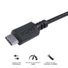 Cabo USB Tipo C Para USB B 3.0 Preto 1 Metro P3UCBP-1