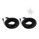 Cabo USB tipo C PDEEY 25 pés (8 m) para câmera de segurança CCTV