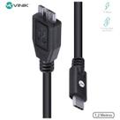 Cabo usb tipo c x micro usb b v3.2 gen1 5gbps 1.2 metros - c32mub-12