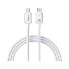 Cabo USB Transparente De Carregamento Rápido 100W Para iPhone 16 15 pro Max MacBook Xiaomi Samsung Cabo USB Transparente De Carregamento Rápido 100W Para iPhone 16 15 pro Max MacBook Xiaomi Samsung