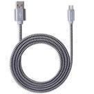 Cabo Usb Type C Preto 1,5M Nylon - WI345