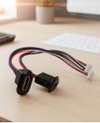 Cabo USBC Fêmea Para Conector PH 2.0 de 4 Pinos 15cm Ideal Para Protótipos, Robótica, Automação e Eletrônica