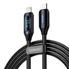 Cabo UsbC Para Lightning 36w 3a Display Led Transferência de Dados 480Mbps 2 Metros