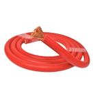 Cabo Vermelho Emborrachado Força 16,00mm Flexível - 7 Metros Para Som Automotivo Alto Falante Fio Instalação 16mm 7m