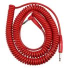 Cabo Vermelho Guitarra Baixo Espiral 9,15m P10 L 90 X P10