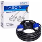 Cabo vga exbom p/camera, projetor, m/m blindado - 10m