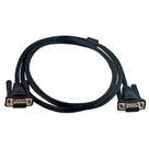 Cabo VGA F3, 2 Metros, Preto - LU-1-VGA2.0 Cabo VGA F3, 2 Metros, Preto - LU-1-VGA2.0