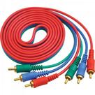 Cabo Video Componente 3RCA Macho X 3RCA Macho CBVC0003 5M STORM