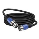 Cabo Xlr Conector Macho Femea 5 Metros Balanceado Preço Atacado