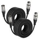Cabo XLR EBXYA Premium (15m) - 2 Unidades - Microfone Balanceado Cabo XLR EBXYA Premium (15m) - 2 Unidades - Microfone Balanceado