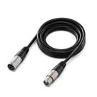 Cabo XLR FIFINE Preto L9 - 3 Pinos Macho para Fêmea (3m) Cabo XLR FIFINE Preto L9 - 3 Pinos Macho para Fêmea (3m)