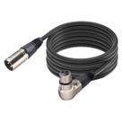 Cabo XLR Macho + Fêmea 90 Graus MXT Profissional 10 Metros Áudio Balanceado Cabo XLR Macho + Fêmea 90 Graus MXT Profissional 10 Metros Áudio Balanceado