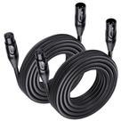 Cabo XLR Macho para Fêmea de 7,6m - Matters