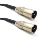 Cabo XLR Macho x XLR Macho 6 Metros Mecsom Profissional