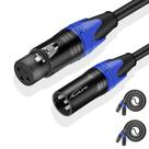 Cabo XLR: microfone AuxLink XLR macho para fêmea, 8 m, pacote com 2