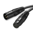 Cabo XLR Microfone Balanceado Macho Fêmea 75cm CableTime
