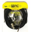 Cabo xlr + p10 mono mac cabos mc20pb 20ft/6,10m desbalanceado linha classic