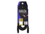 Cabo XLR Santo Angelo Ninja LW B 15ft 4,57m