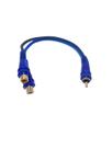 Cabo Y injetado flexível 2F/1M AUDIO PIPE AMP-BLS-YM-2F