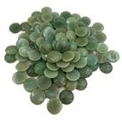 Cabochão pedra redondo 24 mm adventurine 10 unidades Cabochão pedra redondo 24 mm adventurine 10 unidades
