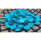 Cabochão Turquesa Reconsti (24mm / 10peças) pedras naturais Cabochão Turquesa Reconsti (24mm / 10peças) pedras naturais