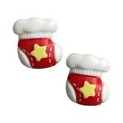 Cabochões De Resina Com Base Plana De Natal Kawaii Coloridos: Árvores De Natal, Alces, Bonecos De Cabochões De Resina Com Base Plana De Natal Kawaii Coloridos: Árvores De Natal, Alces, Bonecos De