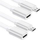 Cabos de extensão micro USB Sumind 20m macho para fêmea, pacote com 2