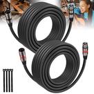 Cabos XLR Bietrun (8m) - Pacote com 2 Unidades - Cabo de Microfone Balanceado