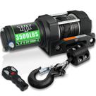 Cabrestante para ATV TYT 3500 lb, 12V con cuerda sintética y control remoto inalámbrico