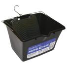 Caçamba balde plastico de pintura 14l preto tigre