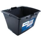 Caçamba Plástica para Pintura 14L 130933 Resistente a Solventes Preto Tigre