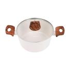 Caçarola 22cm Indução Revestimento Cerâmico Bravia Cookware