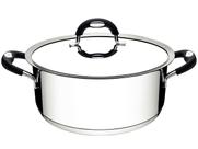 Caçarola 24cm 4,7 Litros Duo Silicone Aço Inox Tramontina Com Alças