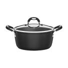 Cacarola 28705/024 monaco inducao preta 24cm 4,5lts tp vidro tramontina