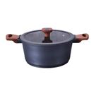 Caçarola 28cm Linha Titanium 6,4L com Tampa de Vidro MTA - 8475