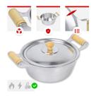 Caçarola Abaulada 24cm (3,3 L) Alumínio Fundido Polido Clássica