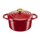 Caçarola Air Alumínio Fundido 20cm Vermelha - Tefal