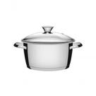 Caçarola Allegra 24cm Funda Tramontina Com Tampa De Vidro Aço Inox Caçarola Allegra 24cm Funda Tramontina Com Tampa De Vidro Aço Inox