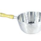 Caçarola Alumínio Polido Japi Cabo Madeira sem Tampa 20cm Caçarola Alumínio Polido Japi Cabo Madeira sem Tampa 20cm