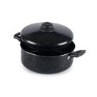 Caçarola Antiaderente Com Tampa 18cm 1900ml Preto Nacional