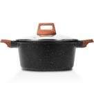 Caçarola antiaderente de granito de 5 litros Stock Pot ESLITE LIFE Caçarola antiaderente de granito de 5 litros Stock Pot ESLITE LIFE