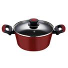 Caçarola Antiaderente Oxford para fogão de Indução e a Gás 28cm Everyday Vermelha