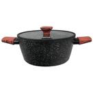 Caçarola Baccani 24cm Indução Revestimento Cerâmico - Black