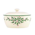 Caçarola coberta Lenox 847117 Ivory Porcelain Christmas