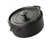 Caçarola Cocotte 24 Cm Forno Holandês Ferro Fundido Santana