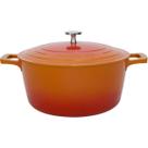Caçarola Cook E Chefe Em Indução 2,4l Laranja Mimo Style
