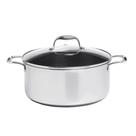 Caçarola CookingPro Hive 28 cm 9,7 L em Aço Inox Fundo Triplo Oxford